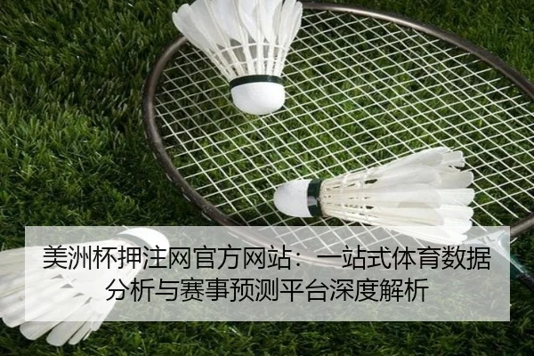 美洲杯押注网官方网站：一站式体育数据分析与赛事预测平台深度解析